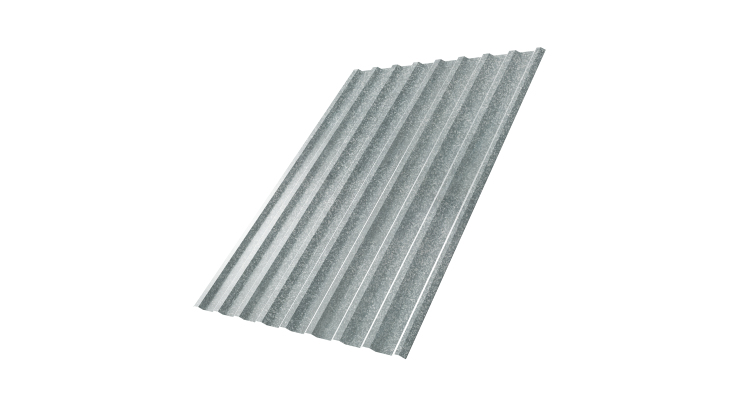 Профнастил С20R 0,5 Zn оцинкованный