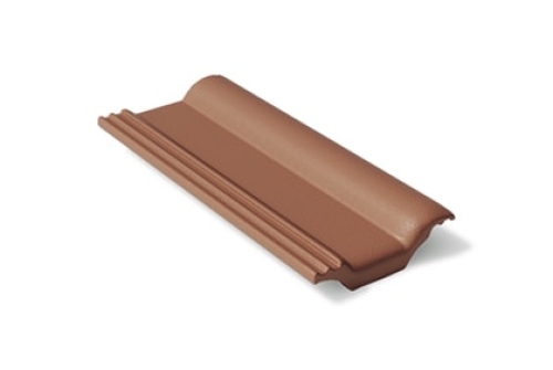 Половинчатая черепица Braas Франкфуртская коричневый