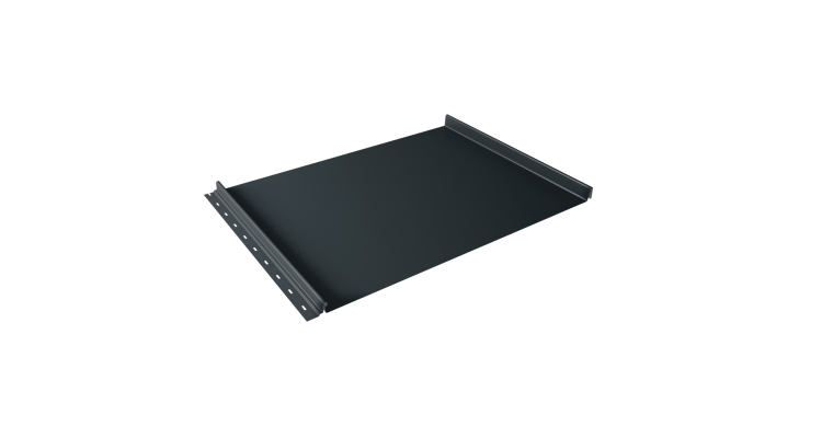 Кликфальц Grand Line 0,5 Satin Matt с пленкой на замках RAL 7016 антрацитово-серый