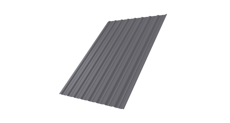 Профнастил С10A 0,45 Drap TX RAL 7004 сигнальный серый