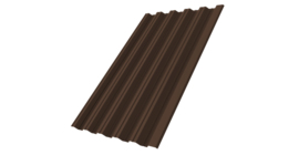 Профнастил HC35R 0.45 PE NL805 серо-коричневый гефест