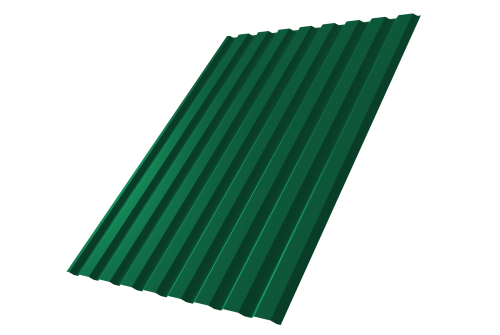 Профнастил С20А 0.7 PE RAL 6005 зеленый мох