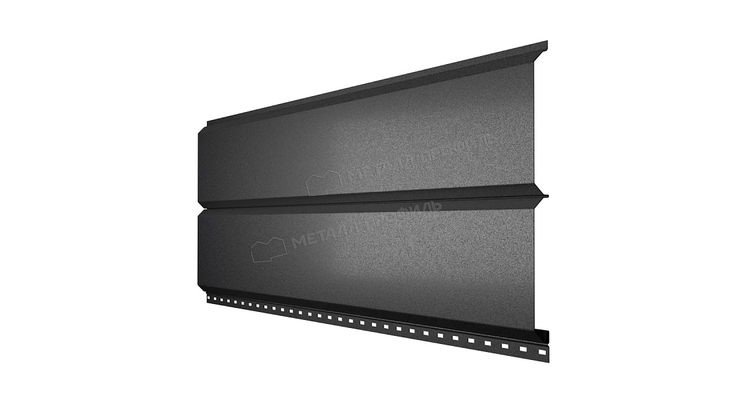 Сайдинг Металл Профиль Lбрус-15х240 NormanMP (ПЭ-01-9005-0.5)