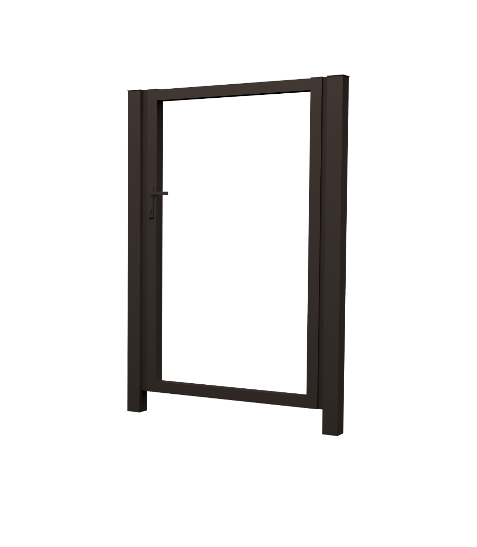 Калитка Жалюзи Texas 2.0х1 RR 32 без заполнения (ламель 125 мм)