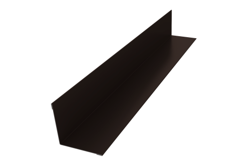 Угол внутренний 50х50 0,5 Satin Matt RR 32 темно-коричневый (2м)