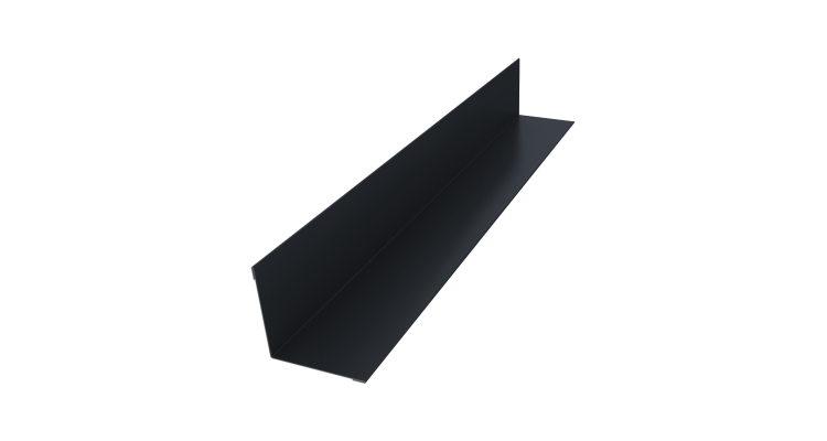 Угол внутренний 30х30 0,5 Drap TX RAL 7024 мокрый асфальт (3м)