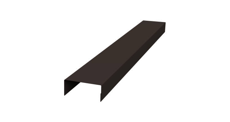 Крышка 30х20 жалюзи Texas 0,5 Satin RR 32 темно-коричневый (3м)