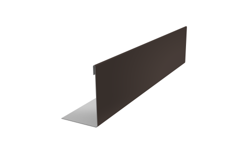 Нащельник 125 Texas 25х35 0,5 Satin RR 32 темно-коричневый (L1,5)