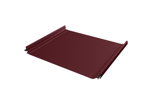 Кликфальц Pro Grand Line 0,5 PE с пленкой на замках RAL 3005 красное вино