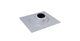 Проходной элемент MF CN угловой №6 (150-300мм) +240 силиконовый (металлический окрашенный фланец) серый