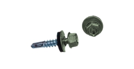 Саморез по металлу Daxmer 5,5х25 RAL 6019 (250) сверло №3