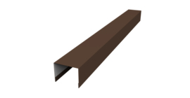 Крышка жалюзи Palermo 0,5 PurPro RAL 8017 шоколад (2м)