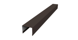 Крышка жалюзи Palermo 0,5 Satin Matt TX RR 32 темно-коричневый (2,5м)